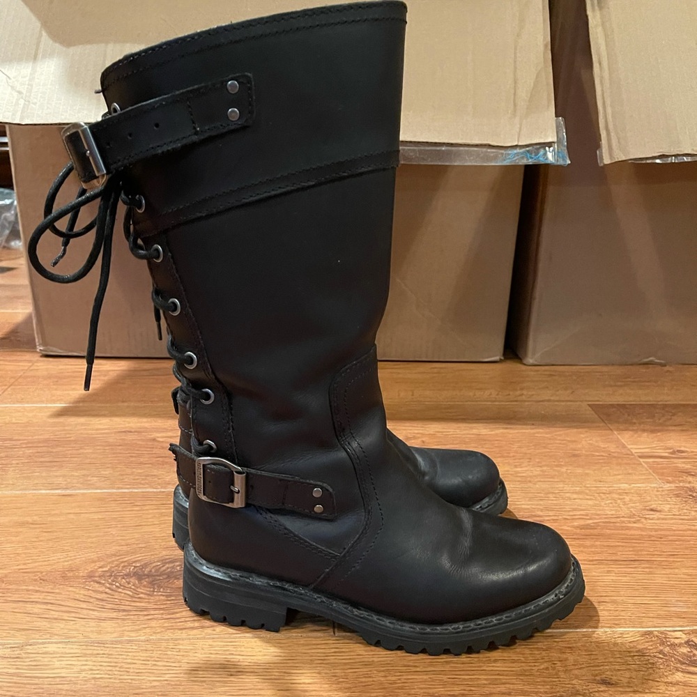 Harley Davidson Riding Boots - Picture 4 of 6